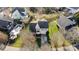Aerial view of house and surrounding neighborhood at 7750 Trailridge Dr, Tega Cay, SC 29708