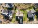 Aerial view of house and surrounding properties at 7750 Trailridge Dr, Tega Cay, SC 29708
