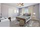 Lovely bedroom with a king-size bed and calming decor at 7750 Trailridge Dr, Tega Cay, SC 29708