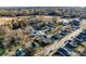 Wide aerial view of the house and neighborhood at 96 Ross Cannon St, York, SC 29745