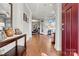 Bright and spacious entryway with hardwood floors at 5019 Pleasant Run Dr, Matthews, NC 28104