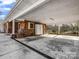 Covered carport area adjacent to the house at 1586 Kings Rd, Shelby, NC 28150