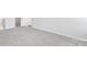 Bright bedroom with neutral carpeting and access to bathroom at 185 Giant Oak Ave, Statesville, NC 28677