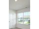Bedroom with large window and backyard view at 185 Giant Oak Ave, Statesville, NC 28677