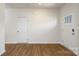 Entryway with hardwood floors and neutral walls at 185 Giant Oak Ave, Statesville, NC 28677