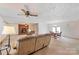 Living room features fireplace, hardwood floors, and lots of natural light at 1958 Riverhill Dr, Shelby, NC 28152