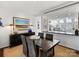 Dining area with view into a modern kitchen at 1401 Scotland Ave, Charlotte, NC 28207