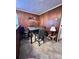 Dining area with a table, chairs, and wood-paneled walls at 901 Skyland St, Kannapolis, NC 28083