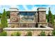 Entrance sign for Fergus Crossing with brick and stone accents and a water feature at 524 Trading Post Ln, York, SC 29745