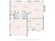 Main floor layout showing living room, kitchen, and garage at 1308 Pleasant Plains Rd, Matthews, NC 28105