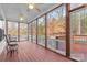 Relaxing screened porch overlooking the backyard and pool at 170 Richards Landing Dr, Rock Hill, SC 29730