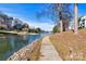 Scenic lakefront community with walking path, perfect for leisurely strolls at 20105 Henderson Rd # J, Cornelius, NC 28031
