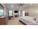 Bright bedroom with large windows and a built in desk at 601 Cape Fear St # 172, Fort Mill, SC 29715