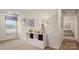 Simple bedroom with white walls, carpet, a window, and stylish decor at 12157 Lady Bell Dr, Charlotte, NC 28278