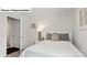A bedroom with a bed and an access door to the bathroom at 12157 Lady Bell Dr, Charlotte, NC 28278