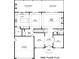 Open floor plan with kitchen, Gathering room, and covered veranda at 13731 Petworth Ct, Charlotte, NC 28278