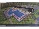 Community pool with a clubhouse and plenty of space for lounging at 2035 Skyhawk Dr, York, SC 29745