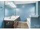 Bathroom with double vanity and separate tub/shower at 2916 Waycross Dr, Monroe, NC 28110