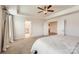 Main bedroom with carpet, two closets, and ensuite bathroom at 137 Yellow Birch Loop, Mooresville, NC 28117