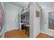 Cozy bedroom featuring a built-in loft bed and workspace at 9511 Westchire Ct, Matthews, NC 28105