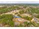 An aerial view of a neighborhood with the property highlighted at 608 Rhoden Ct, Catawba, SC 29704