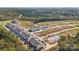 Aerial view of a new townhome development under construction at 8620 Miles Gap Rd, Indian Land, SC 29707