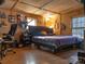 Cozy bedroom with a double bed and home office area at 5040 Spicewood Dr, York, SC 29745