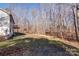 Private backyard with wooded area at 7907 Royal Ct, Waxhaw, NC 28173