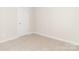 Empty bedroom with carpeted floor and neutral walls at 213 Alden Ct, Shelby, NC 28152