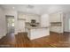 Bright, spacious kitchen with white cabinets, granite countertops, and stainless steel appliances at 257 Donsdale Dr, Statesville, NC 28625