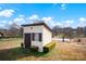 Storage shed in the backyard at 45 Sunderland Rd, Concord, NC 28027