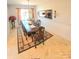 Formal dining room with a large table and chandelier at 676 Goldflower Dr, Rock Hill, SC 29732