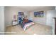 Another view of the bedroom, showcasing the space-themed decor and layout at 110 Windstone Common Ln, Mooresville, NC 28117