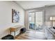 Bright living room with sliding glass doors leading to a patio at 2735 Texana Ct, Charlotte, NC 28269