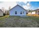 White house exterior with small patio and yard at 412 Lytton St, Troutman, NC 28166