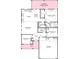 A floor plan showcasing the layout of a home, including bedrooms, bathrooms, kitchen, and living areas at 315 Sunharvest Ln, Indian Trail, NC 28079