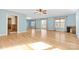 Bright bedroom with hardwood floors, access to a balcony and ensuite bathroom at 60 Sigmon Drum Rd, Hickory, NC 28601
