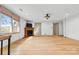 Spacious bonus room with hardwood floors and a fireplace at 60 Sigmon Drum Rd, Hickory, NC 28601