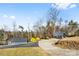 Driveway leading to a house and detached garage at 60 Sigmon Drum Rd, Hickory, NC 28601