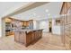 Spacious kitchen with large island and wood cabinets at 60 Sigmon Drum Rd, Hickory, NC 28601