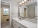 Bathroom with vanity, mirror, and adjacent shower at 753 Schuyler Dr, Rock Hill, SC 29730