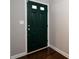Dark green front door adds curb appeal to this home at 753 Schuyler Dr, Rock Hill, SC 29730