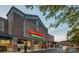 Harris Teeter grocery store exterior with brick facade and ample parking at 8738 Fox Chase Ln, Charlotte, NC 28269