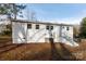 Back of house showing steps, AC unit, and yard at 100 Valley Rd, York, SC 29745