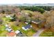 Wide aerial view of property and surroundings at 107 Arrowood Dr, Kings Mountain, NC 28086