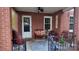 Cozy front porch with seating and welcoming decor at 2320 Orton St, Charlotte, NC 28208