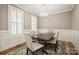 Formal dining room with table and chairs, hardwood floors at 3589 County Down Ave, Kannapolis, NC 28081