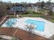 Community pool with lap lanes and a spa at 6030 Laurent Ave, Fort Mill, SC 29715