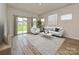 Living room with sliding glass doors leading to patio at 827 Blue Canyon Dr, York, SC 29745