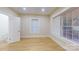 Bright bedroom with hardwood floors and an en-suite bathroom at 212 E 11Th St, Salisbury, NC 28144